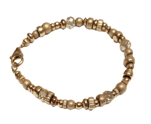 Judy Larson's Five Year Bracelet  - , Beading, Beads, I replace the stardust beads